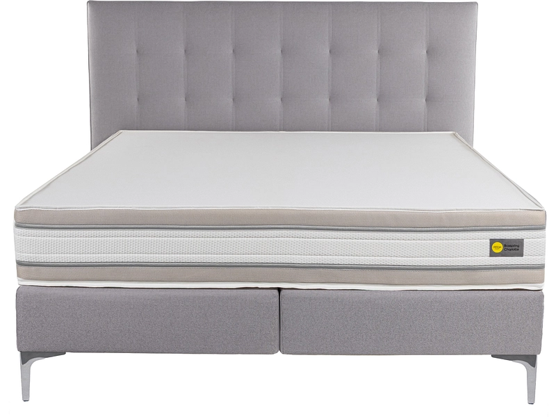 Boxspring RELAX BY BICO CHARLOTTE grigio chiaro