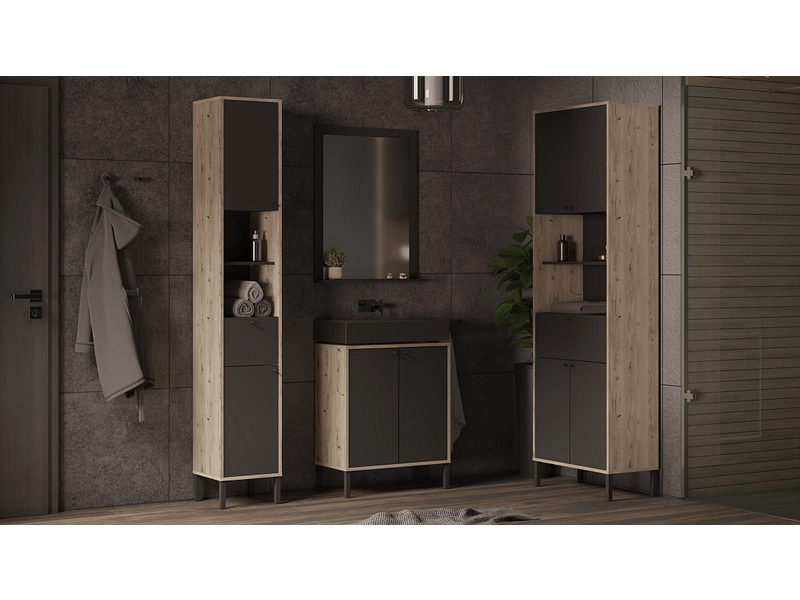 Badezimmer-Aufbewahrungssäule DEMEYERE LAGON