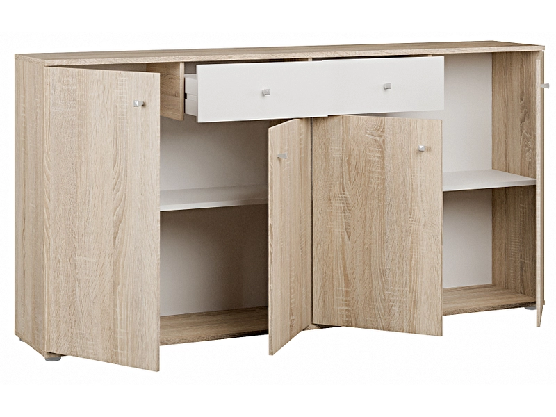 Sideboard AXIS 4 portes 2 tiroirs