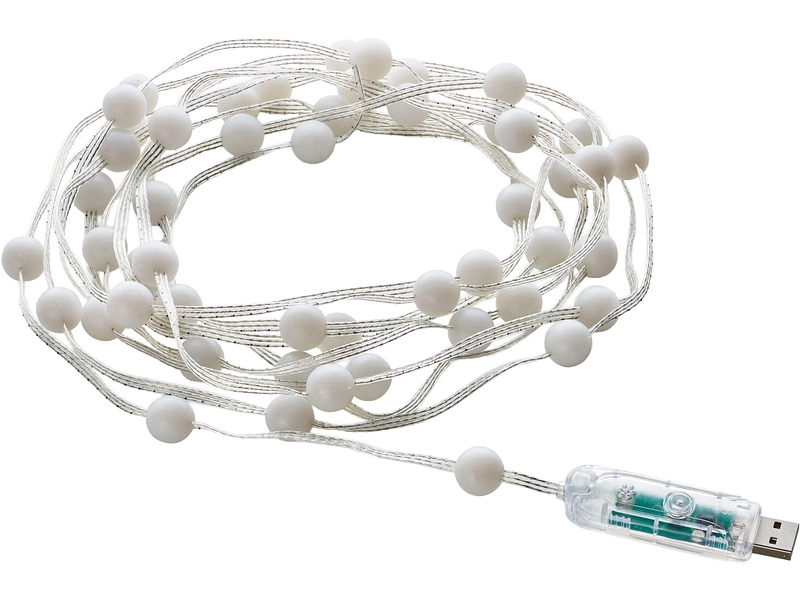 Lichtergirlande Weiss 14.3cm