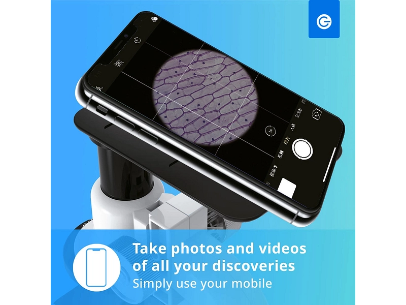 Microscope blanc