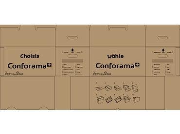 Scatola per il traslocco
