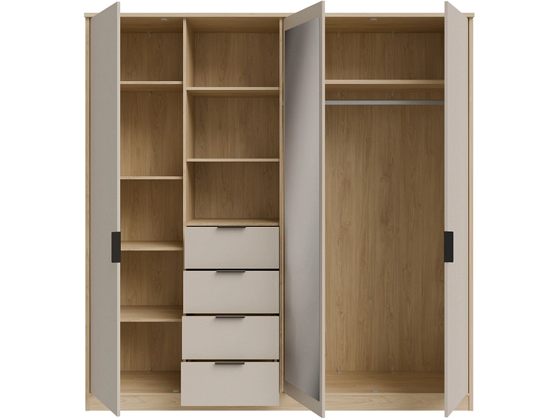Armoire portes battantes AURORA sable