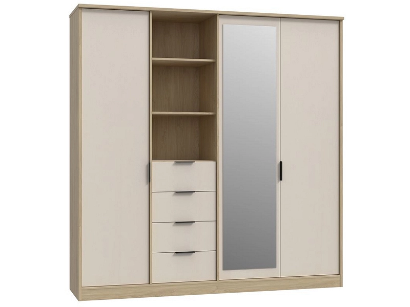 Armoire portes battantes AURORA sable