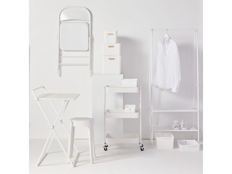 Carrello portavivande CANTOL bianco