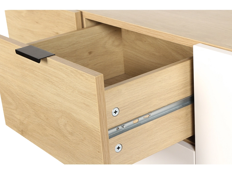 Kommode BASEL 4 Türen 2 Schubladen