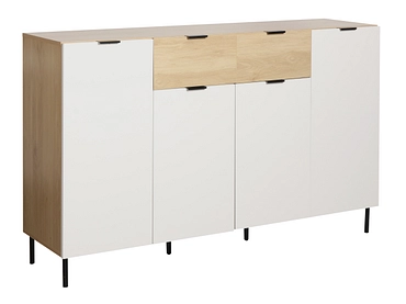 Kommode BASEL 4 Türen 2 Schubladen