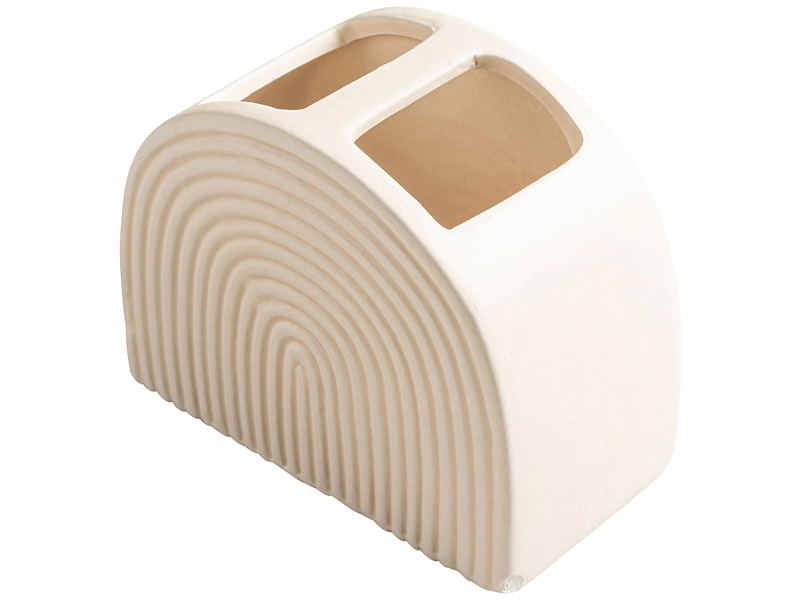 Badezimmerbecher LÉONINE beige
