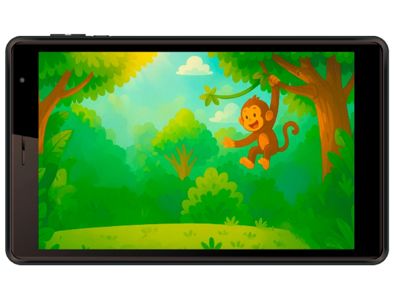 LOGICOM LOGIKIDS BUDDY Tablet für Kinder schwarz