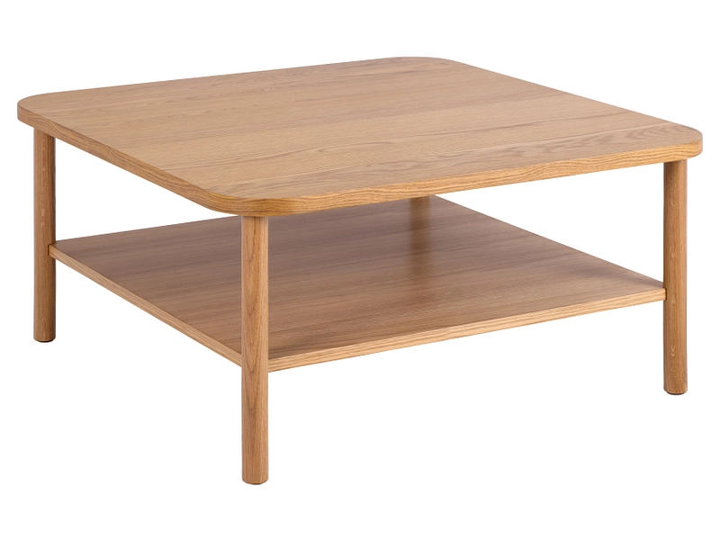 Tavolino BANBURY 90x90x42cm legno naturale