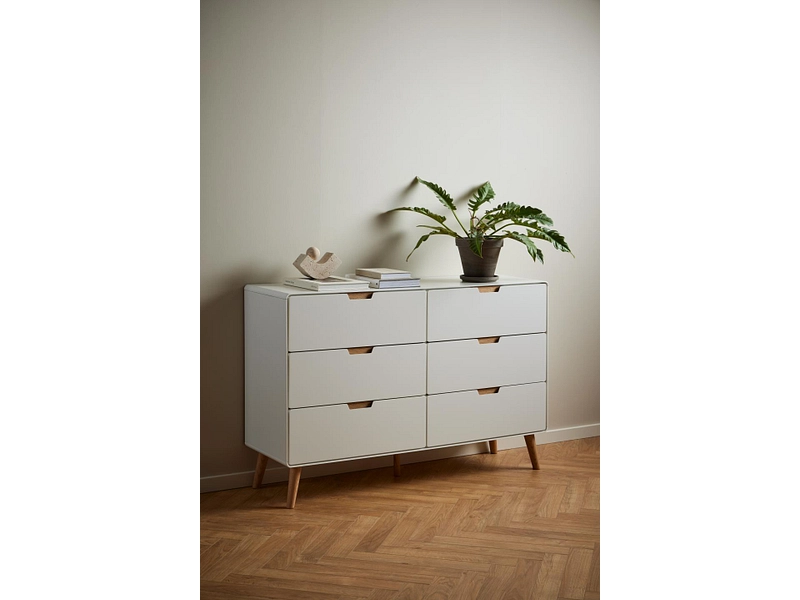 Kommode LOWELL 6 Schubladen