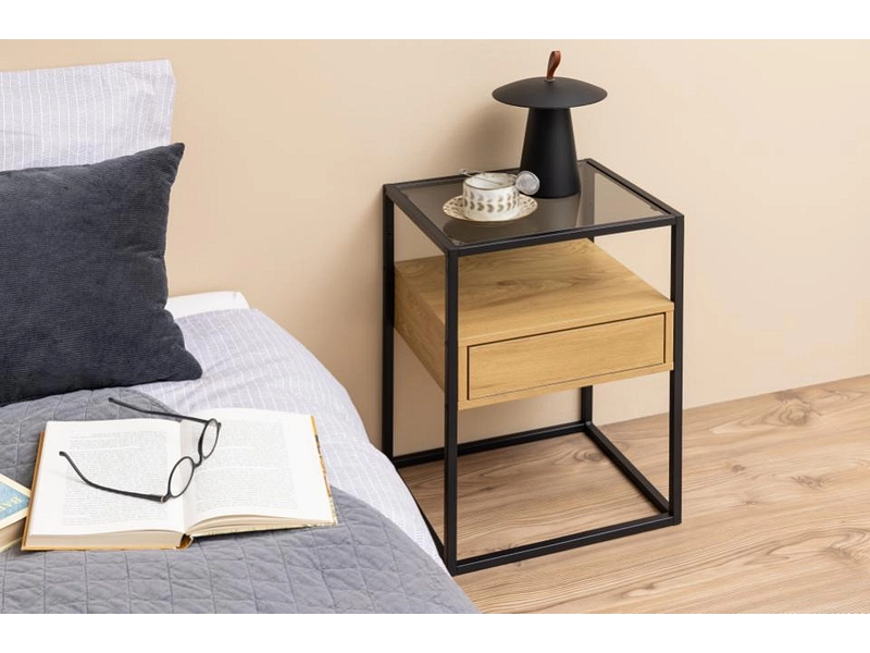 Nachttisch RANDOLF 1 Schublade