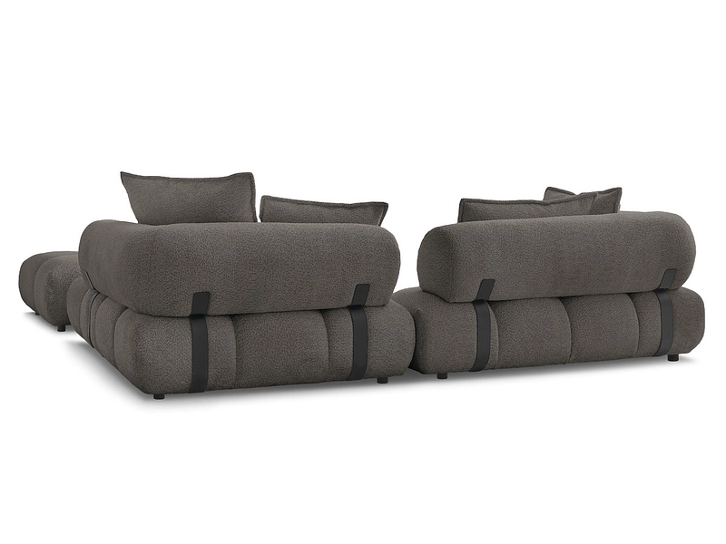 Ecksofa mit Hocker BOBOCHIC ALYA Ecksofa mit Hocker BOBOCHIC ALYA