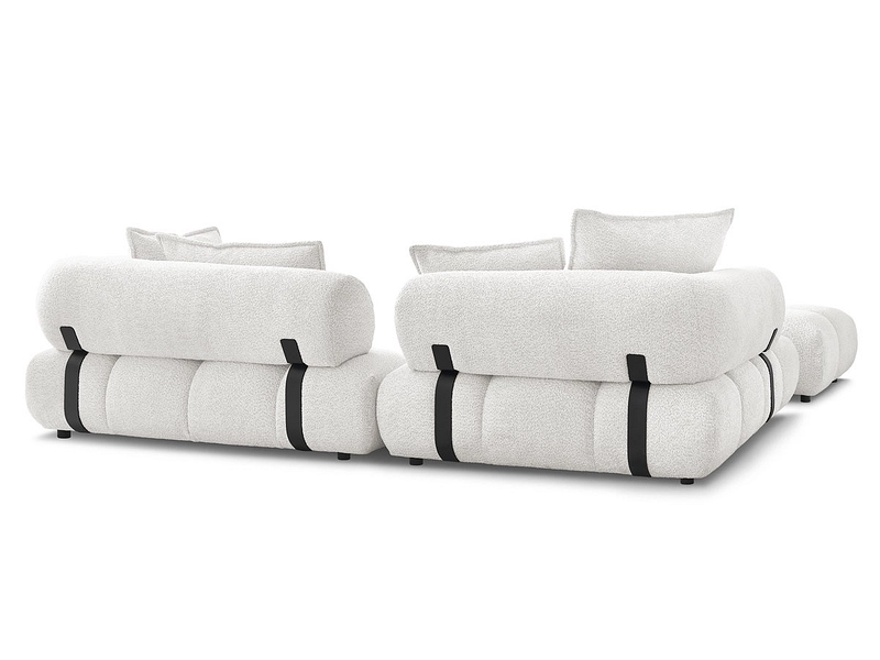 Ecksofa mit Hocker BOBOCHIC ALYA Ecksofa mit Hocker BOBOCHIC ALYA