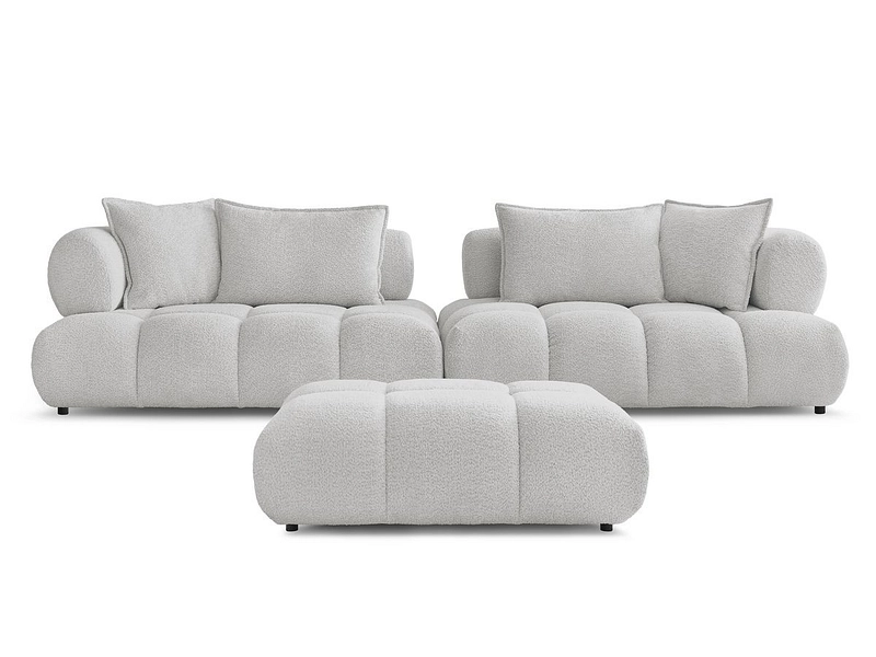 Divano con pouf BOBOCHIC ALYA Divano con pouf BOBOCHIC ALYA