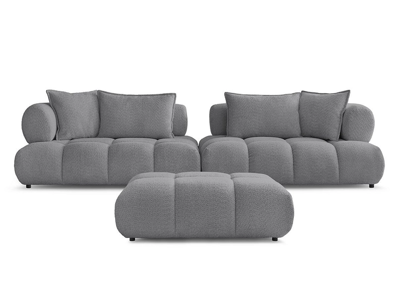 Divano con pouf BOBOCHIC ALYA Divano con pouf BOBOCHIC ALYA