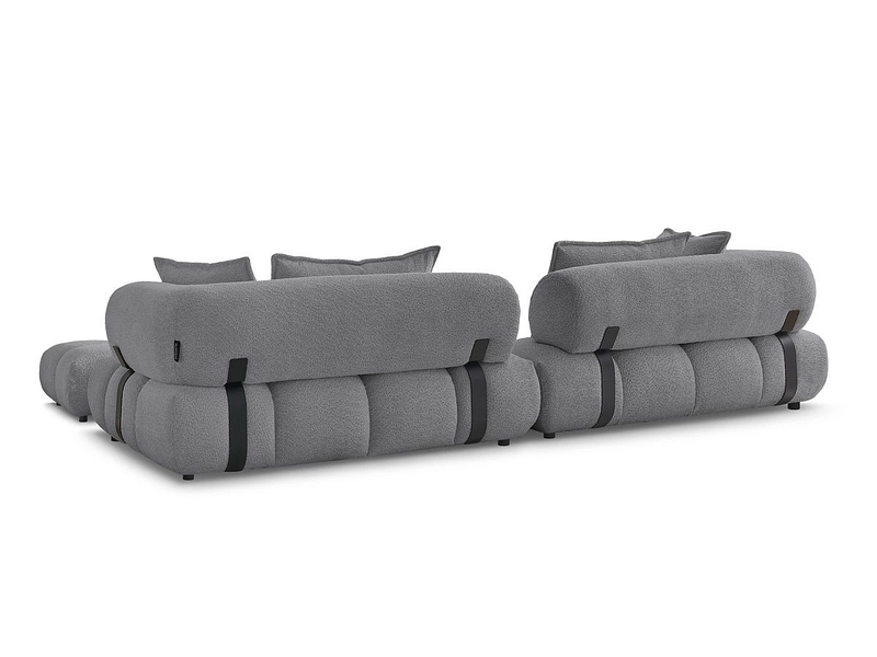 Divano con pouf BOBOCHIC ALYA Divano con pouf BOBOCHIC ALYA