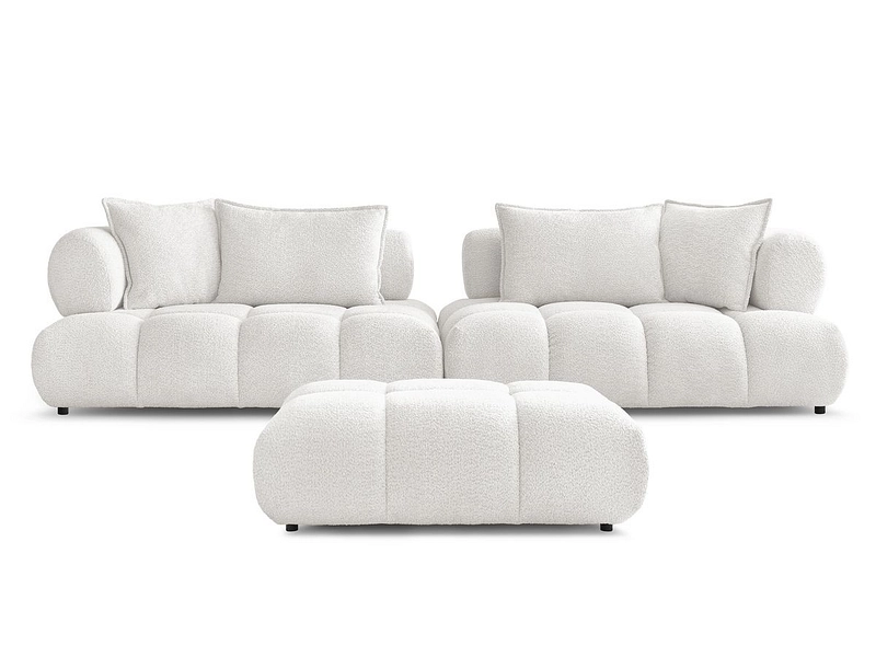 Divano con pouf BOBOCHIC ALYA Divano con pouf BOBOCHIC ALYA