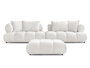 Divano con pouf BOBOCHIC ALYA