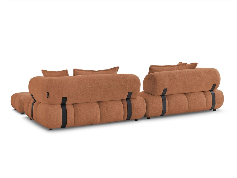 Divano con pouf BOBOCHIC ALYA Divano con pouf BOBOCHIC ALYA