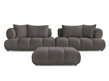 Divano con pouf BOBOCHIC ALYA Divano con pouf BOBOCHIC ALYA