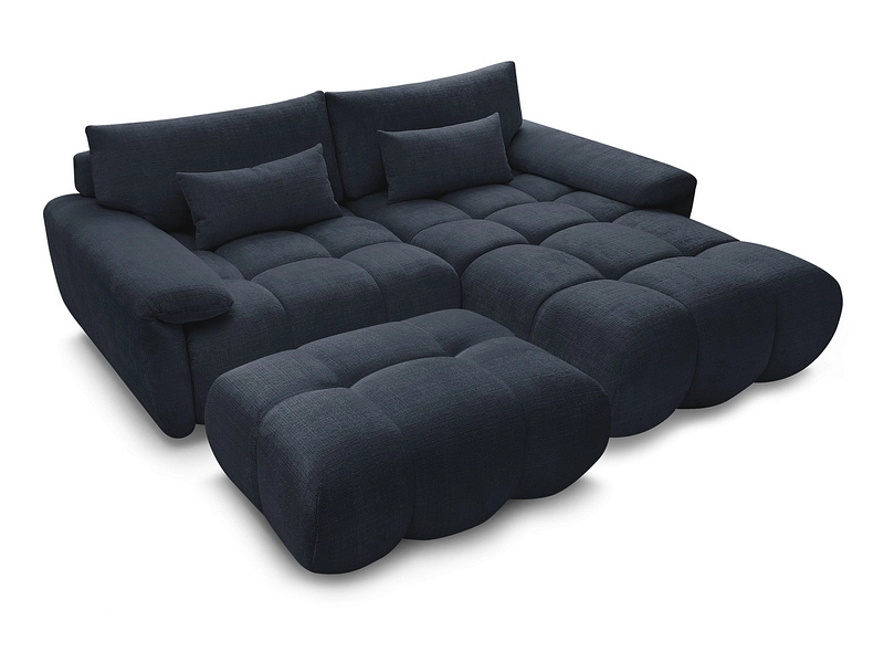 Ecksofa mit Hocker BOBOCHIC IVANE Ecksofa mit Hocker BOBOCHIC IVANE