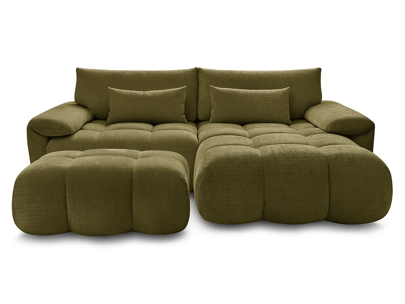 Ecksofa mit Hocker BOBOCHIC IVANE Ecksofa mit Hocker BOBOCHIC IVANE