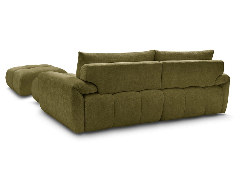Ecksofa mit Hocker BOBOCHIC IVANE Ecksofa mit Hocker BOBOCHIC IVANE