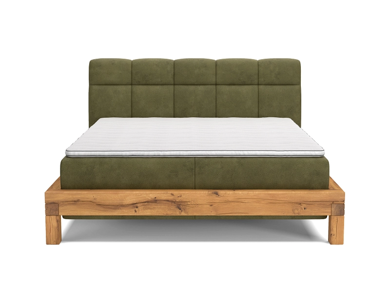 Boxspring ASPEN verde
