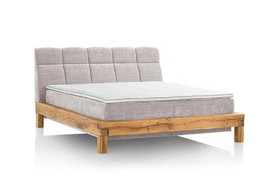 Boxspring ASPEN gris clair