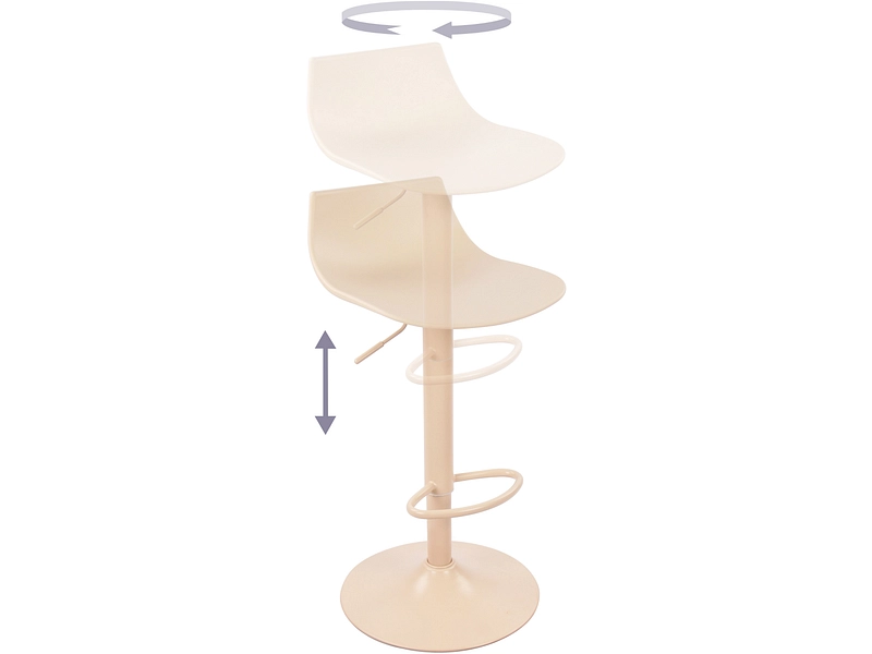 Set 2 Barhocker HERIBO