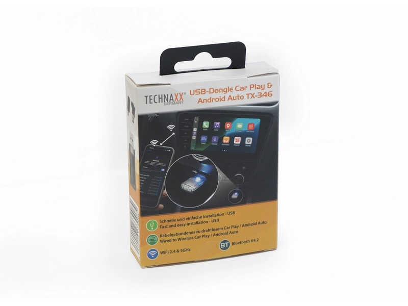 TECHNAXX USB-Adaptateur Carplay & Android TECHNAXX USB-Adaptateur Carplay & Android