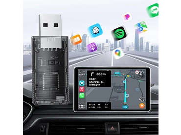 TECHNAXX USB-Adapter für CarPlay & Android