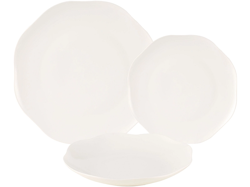 Set vaisselle WAVES porcelaine