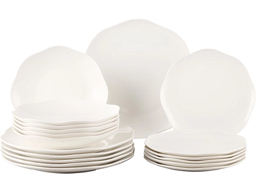 Set vaisselle WAVES porcelaine