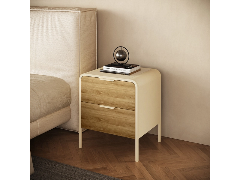Nachttisch EDGE 2 Schubladen