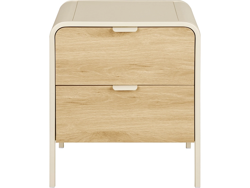 Nachttisch EDGE 2 Schubladen