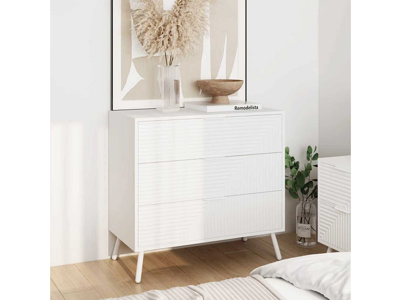 Kommode ARTIC 3 Türen 3 Schubladen