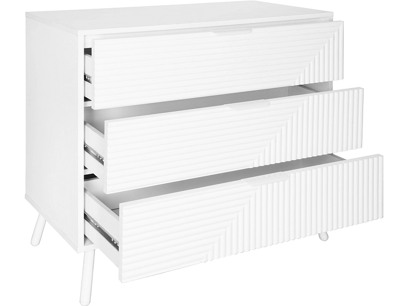 Kommode ARTIC 3 Türen 3 Schubladen