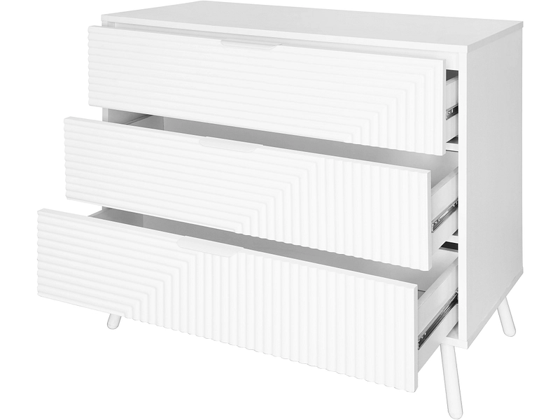 Kommode ARTIC 3 Türen 3 Schubladen