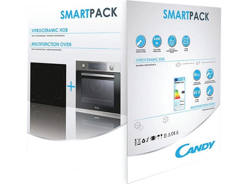 CANDY Four encastrable + plan de cuisson