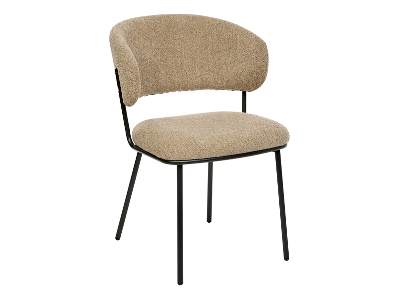 Set di 2 sedie ATMOSPHERA ALBA poliestere beige scuro