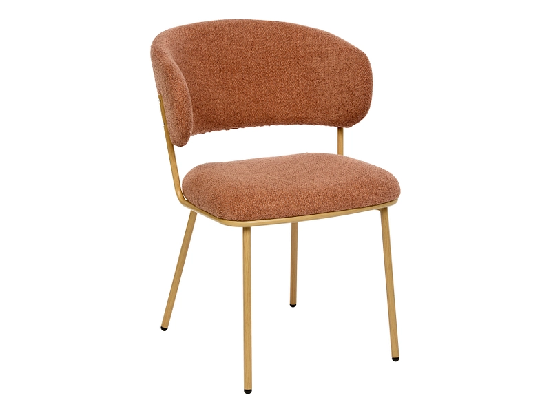 Set di 2 sedie ATMOSPHERA ALBA poliestere terracotta