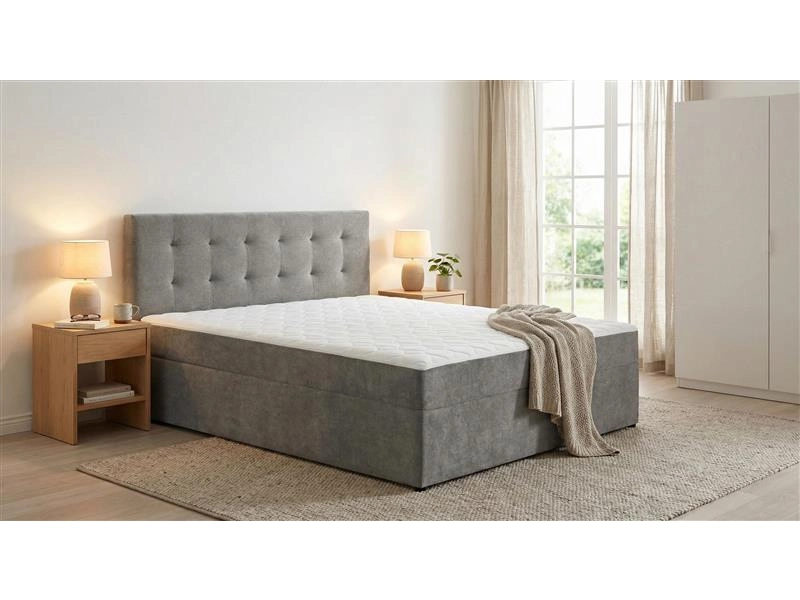 Boxspring PRIMO grigio