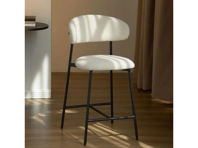 BAÏTA Set 2 tabourets de bar GALLY