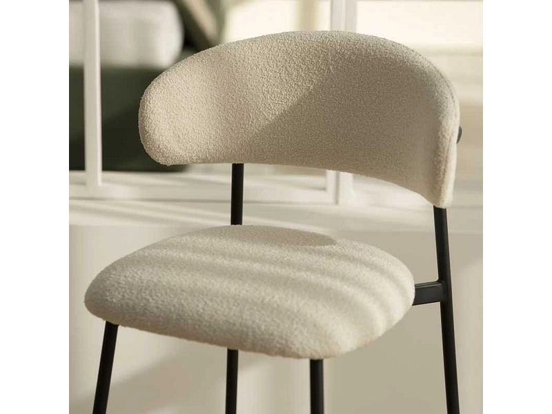 BAÏTA Set 2 tabourets de bar GALLY