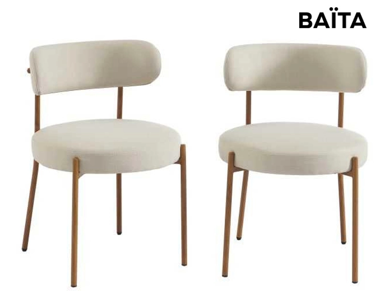 BAÏTA Set di 2 sedie NOA BAÏTA Set di 2 sedie NOA