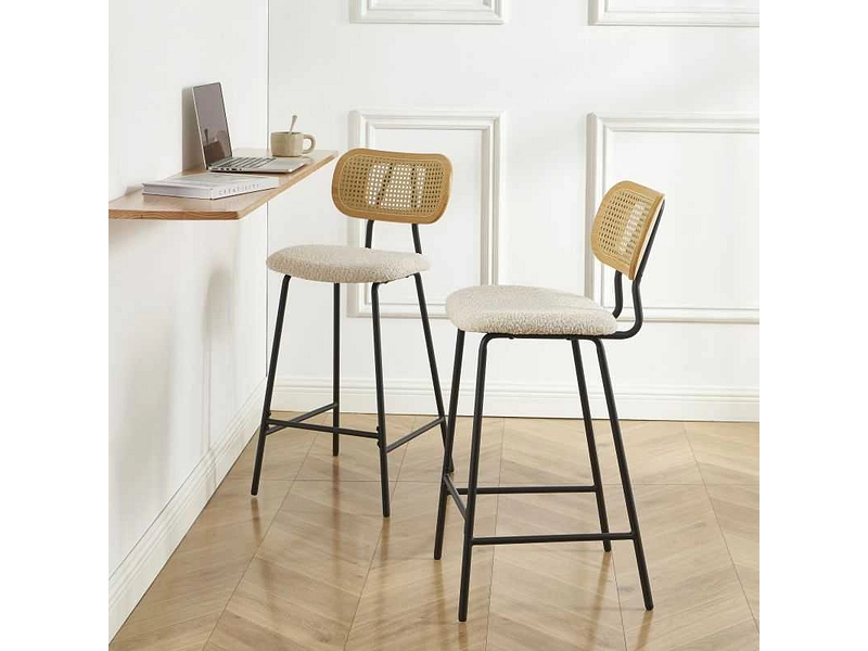 BAÏTA Set 2 Barhocker TINA