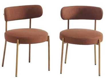 BAÏTA Set di 2 sedie NOA