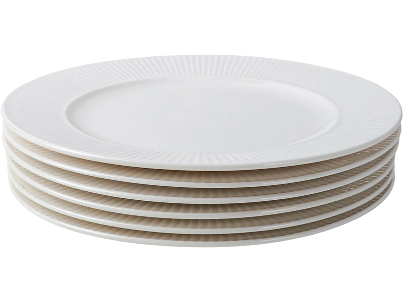 Grosser Teller BLANCO Porzellan